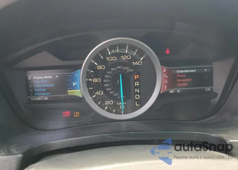 2012 Ford Explorer Limited z USA, uszkodzony, nr VIN 1FMHK7F96CGA60951